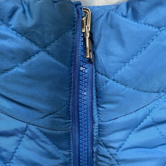 Nautica womens mens blue puffer jacket with hidden hoodie‎ - Picture 11 of 11